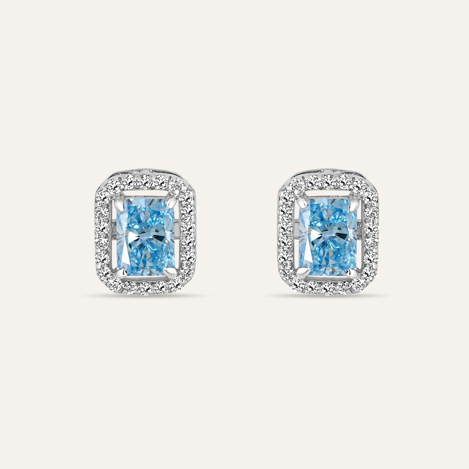 Dawn Free Size Aquamarine Earrings - hypoallergenic jewelry