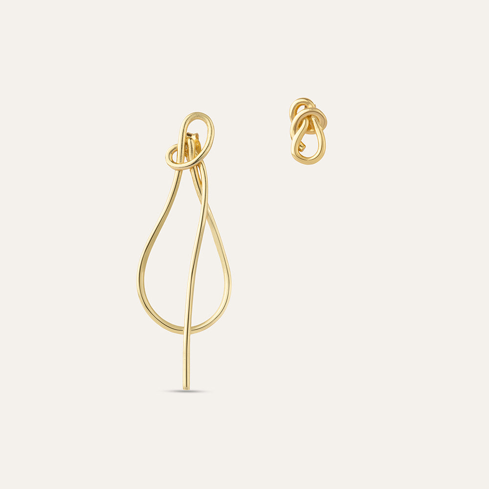 Gold Plated Sterling Silver Earrings - hypoallergenic jewelry