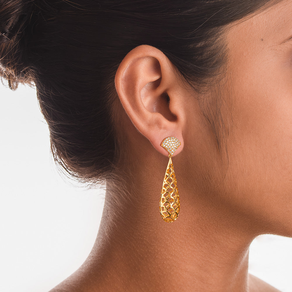 Earrings For Women-Brass Jewelry